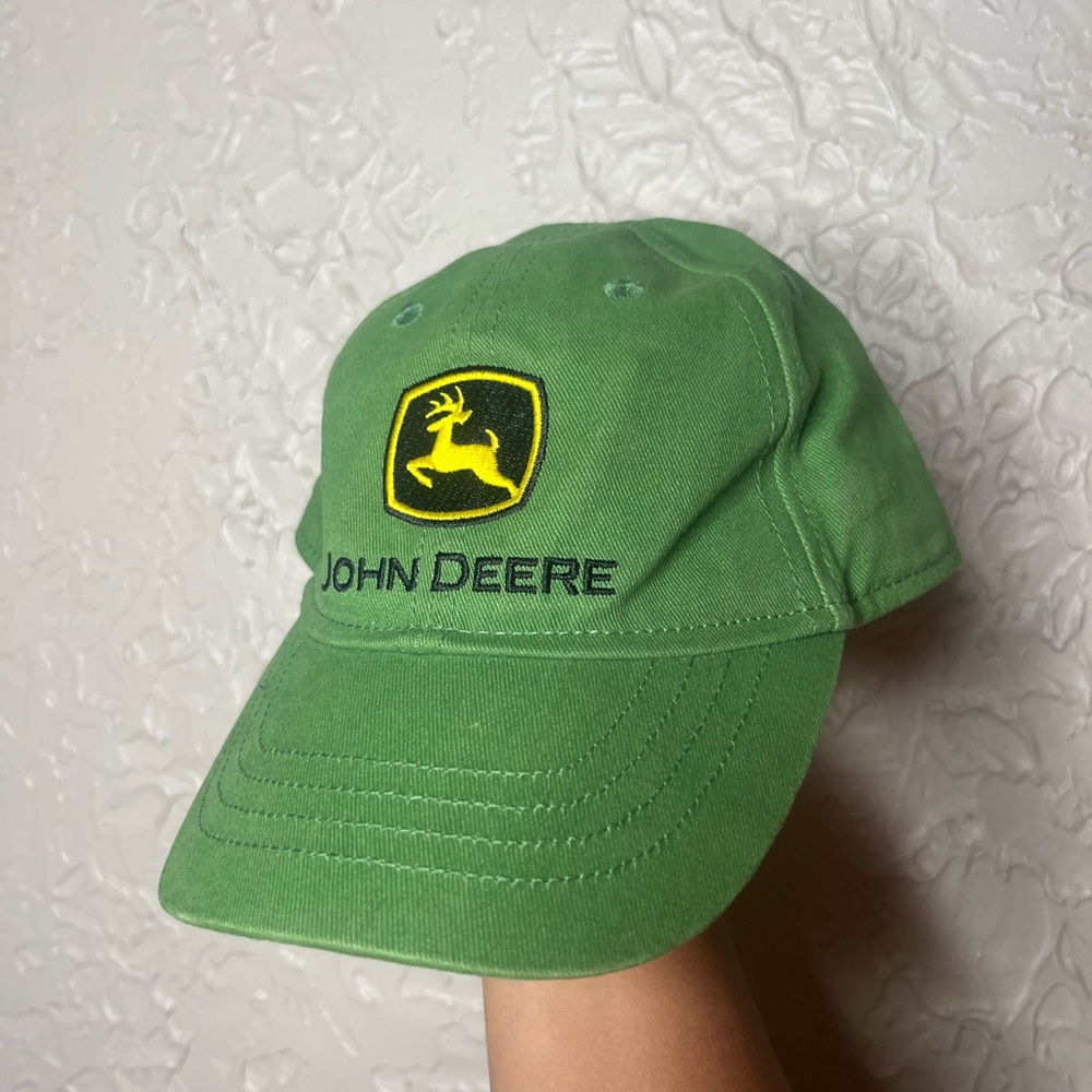 John Deere Green Cap with Yellow Logo